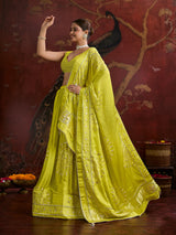 KcPc New Festive Special Gaji Silk Bandhani Lehenga Elegant Gotapatti Collection GOR