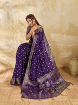 Buy New Elegant Bandhani Saree With Festive Wear KcPc