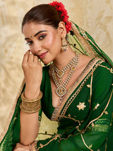 Buy Georgette Saree with Gota patti Work kcpc