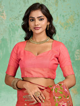 Buy New Launch Kota Doriya Banarasi Style With kashish work Saree