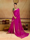 KcPc New arrival Pure ojariya Chinon Beautiful Zari border Pallu saree,MAHA