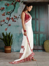 KcPc New Chinon Silk Bollywood Style With Sequence Gotapatti Work Saree PDM
