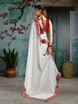 KcPc New Chinon Silk Bollywood Style With Sequence Gotapatti Work Saree PDM