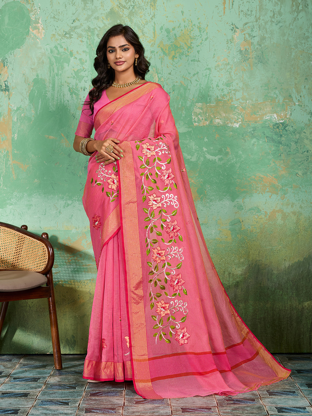 Buy Banarasi Saree With Wedding Wear