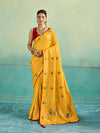 KcPc New Elegant Dola Silk Karwachauth Saree with Shiroshki Banarasi WorkPDM