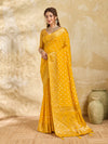 Buy New Elegant Bandhani Saree With Festive Wear KcPc