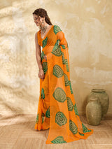 Rajwadi Bandhani Style saree under 500