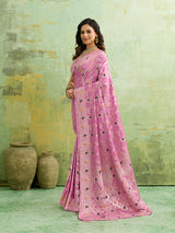  Silk With Zari Weaving Saree under 2000
