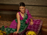 KcPc Premium Georgette Bandhani Festive Wear Sarees KDN