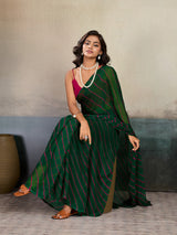 Buy New Chiffon Leheriya Style With Casual Wear Saree