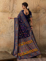 KcPc Latest Handpicked Pashmina Silk Foil Print SareeSTR