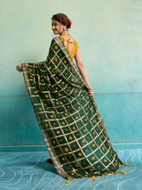 KcPc New Lightweight Casual Georgette Saree in Bandhani Style CHAND