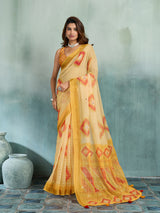 KcPc Premium Cotton Silk Sarees with Elegant Mirror Work GAN