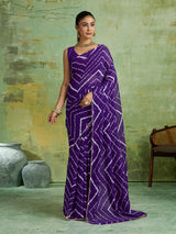 KcPc Stylish Zig Zag Cotton Silk Saree for WomenSRK