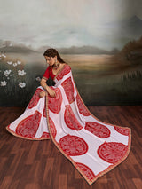 Buy New Premium Bandhani Saree Fine Tari Work Detailing KcPc