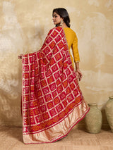 KcPc Premium Bandhani Modal GajiSilk Dupatta for Traditional Wear MEG