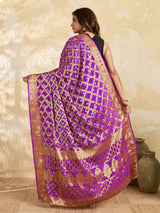 KcPc Special Silk Bandhani Dupatta with Handmade WorkSA