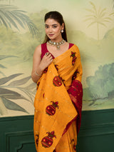 KcPc New Classic Festive Wear Cotton Saree with Bandhej WorkKC