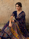 KcPc Latest Handpicked Pashmina Silk Foil Print SareeSTR