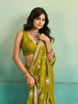 Buy Georgette Traditional Style Saree KcPc 