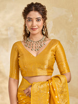 Buy New Elegant Bandhani Saree With Festive Wear KcPc