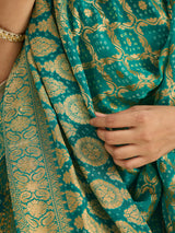 KcPc New Launch Pure Khaddi Georgette Upada Neemzari Bandhej Dupatta
