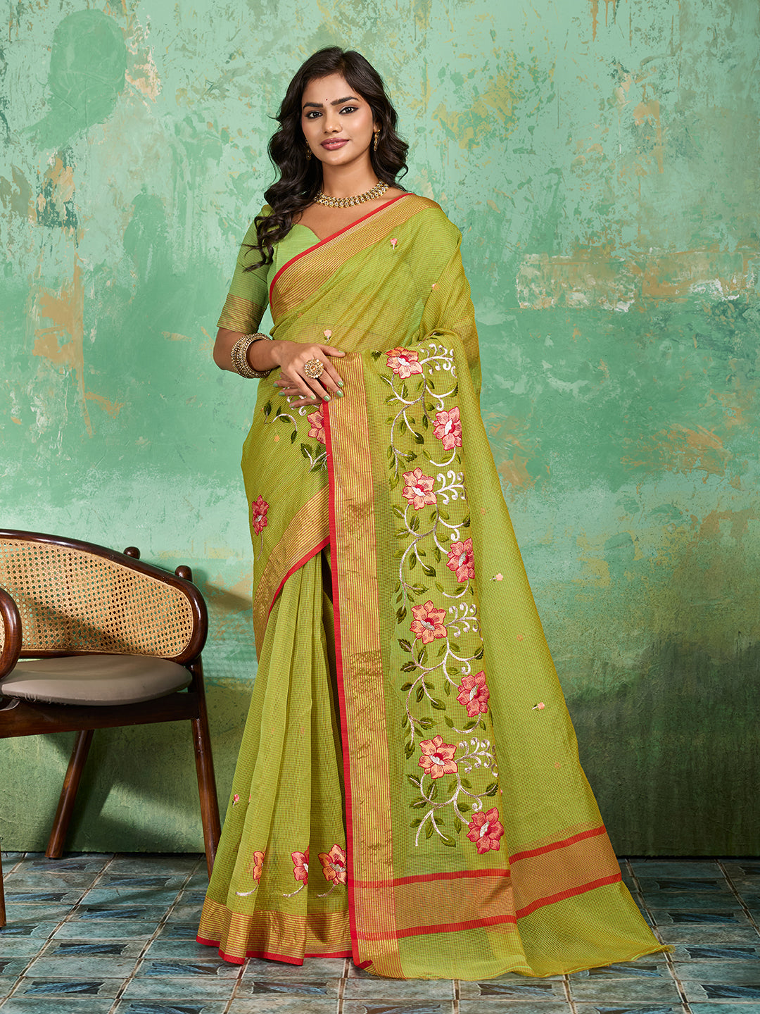 Buy Banarasi Saree With Wedding Wear