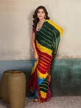 Buy New Chiffon Leheriya Style With Casual Wear Saree