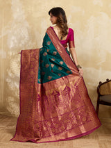 Buy Banarasi Saree With Casualwear