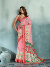 KcPc Traditional Kalamkari Sarees Designed with Modern EleganceGAN