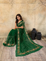 KcPc Cultural Elegance Traditional Georgette Saree for BridesmaidsJAY