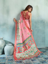 KcPc Traditional Kalamkari Sarees Designed with Modern EleganceGAN