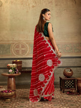 KcPc Beautiful Designer Saree with Rich Gotapatti Work and Royal AppealPDM
