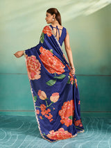 Gota patti Style saree for party wear 