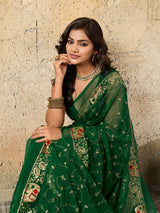 KcPc Cultural Elegance Traditional Georgette Saree for BridesmaidsJAY