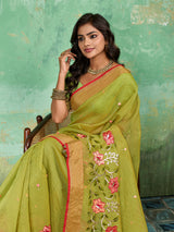 Buy Banarasi Saree With Wedding Wear
