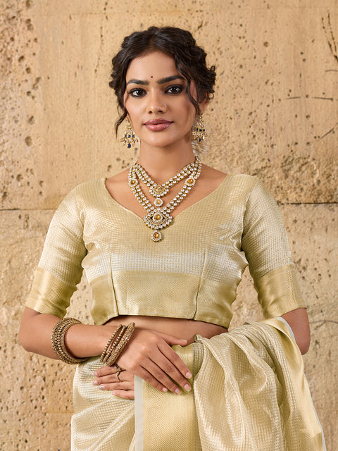 KcPc New Bollywood Banarasi Saree in Tissue Silk Inspired by Nayanthara  NDA