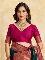Buy Banarasi Saree With Casualwear