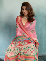 KcPc Traditional Kalamkari Sarees Designed with Modern EleganceGAN