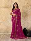 Buy latest Royal Bandhani Georgette Saree With Wedding Wear