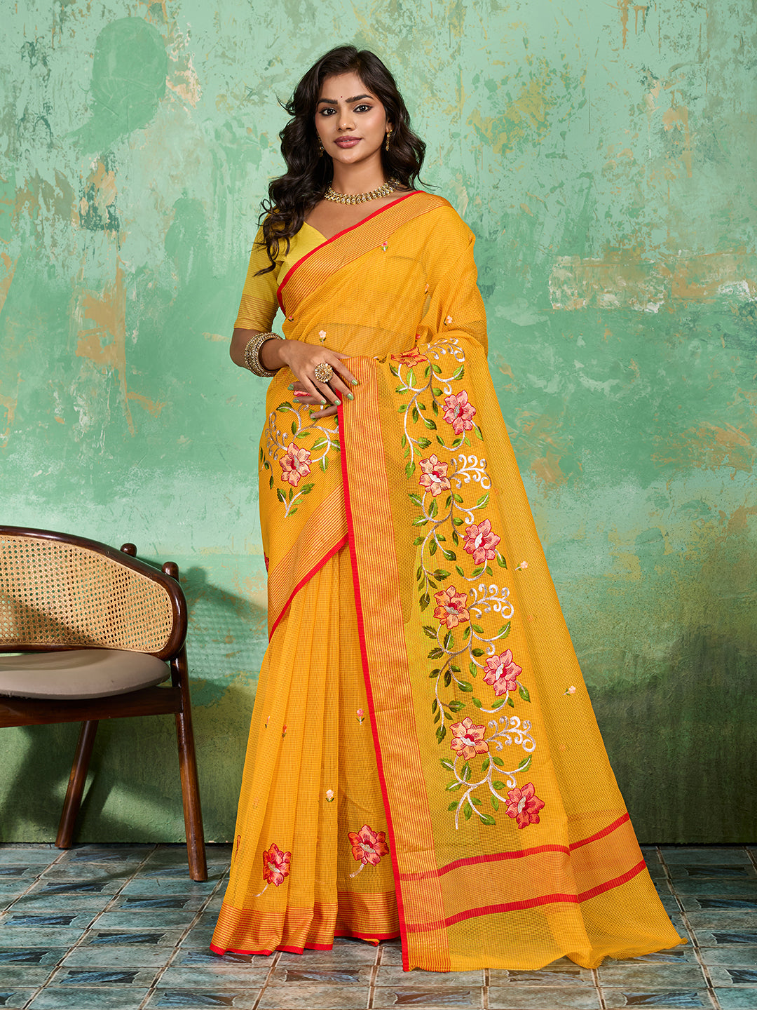 Buy Banarasi Saree With Wedding Wear