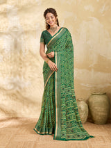 Buy Casual Style Chiffon Saree Kcpc Image 1