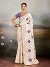 KcPc Luxury Designer Tissue Silk Saree with Gota Patti EmbellishmentGAN