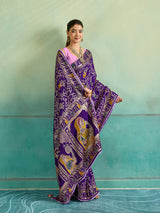 KcPc New Royal Dola Silk Shiroshki Banarasi SareePDM