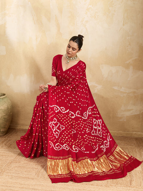 Modal Gaji Silk saree under 3000