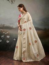 Buy Designer Saree with Elegant Gota Patti Work KcPc