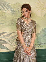 Buy Printed Saree With Zari border