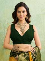 KcPc Latest Gharchola Banarasi Silk With Heavy Zari Work Saree KML Yellow Green