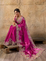 Buy Designer Pure Tissue Silk Saree Kcpc Image 3