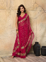 KcPc Special New Vibrant Traditional Look with Soft Georgette Saree JAY